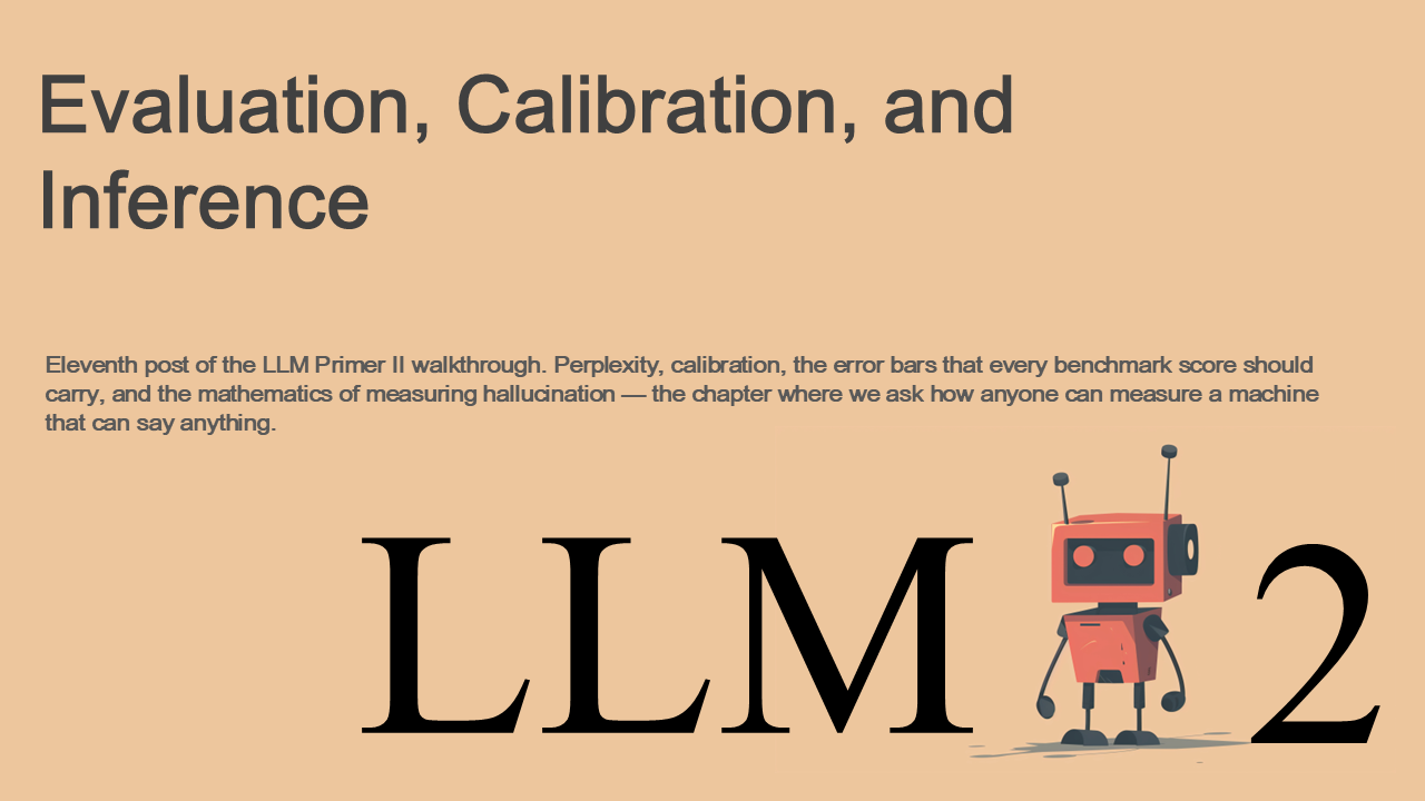 Chapter 11 — Evaluation, Calibration, and Inference