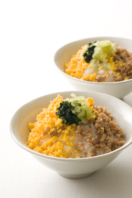 メープルそぼろご飯