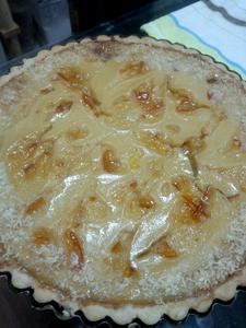 メイプルシロップとアプリコットの豆腐チーズケーキタルト